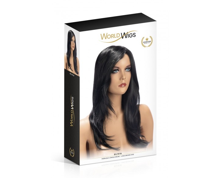 Перука World Wigs OLIVIA LONG BROWN