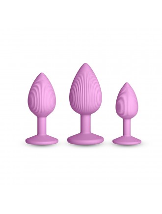 Набір анальних пробок NS Novelties INYA - Triple Ace Kit - Blush