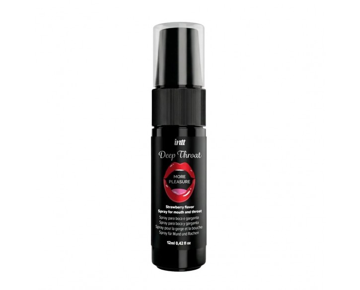 Спрей для глибокого мінету Intt Deep Throat Oral Spray Strawberry (12 мл)