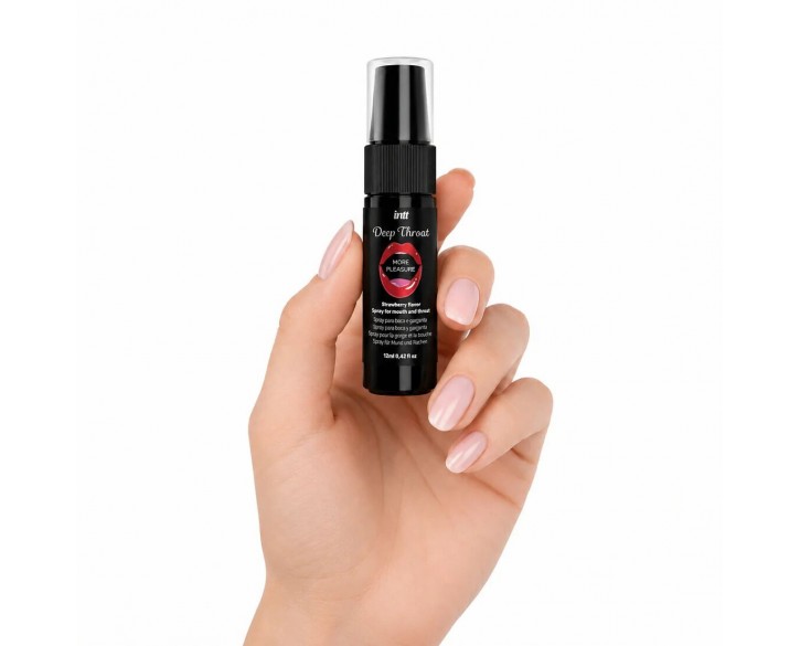 Спрей для глибокого мінету Intt Deep Throat Oral Spray Strawberry (12 мл)
