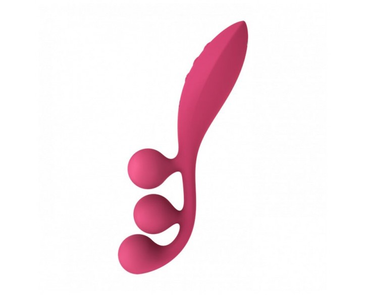 Універсальний вібратор Satisfyer Tri Ball 1, 3 мотори, гнеться