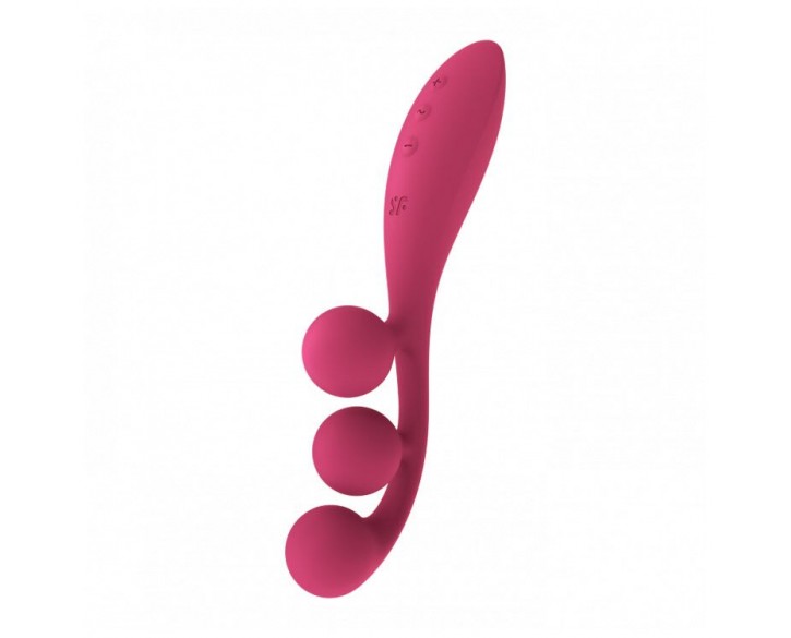 Універсальний вібратор Satisfyer Tri Ball 1, 3 мотори, гнеться