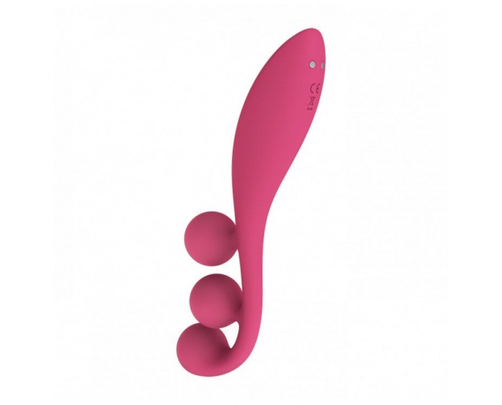 Універсальний вібратор Satisfyer Tri Ball 1, 3 мотори, гнеться