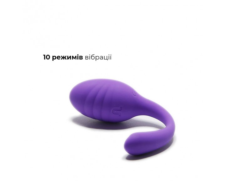 Віброяйце зі стимулятором клітора Adrien Lastic Smart Dream II з пультом LRS, можна під одяг