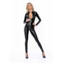 Комбінезон Noir Handmade F293 Powerwetlook catsuit with front zipper - S