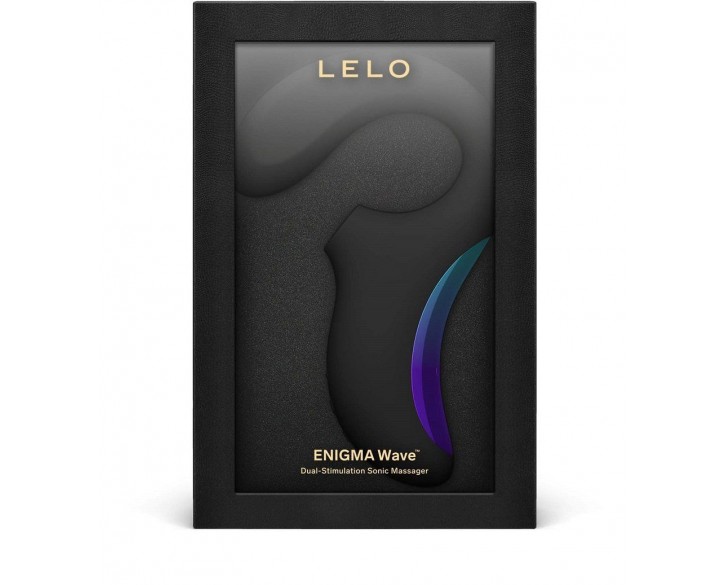 Кліторально-вагінальний звуковий стимулятор LELO Enigma WAVE Black