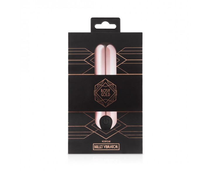 Віброкуля Rosy Gold — Nouveau Bullet Vibrator, перезаряджається