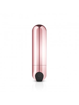 Віброкуля Rosy Gold — Nouveau Bullet Vibrator, перезаряджається