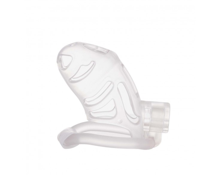 Клітка для пеніса LOCKINK SEVANDA Plastic Penis Chastity Cage - Transparent