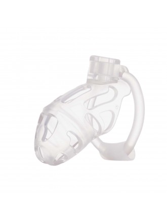 Клітка для пеніса LOCKINK SEVANDA Plastic Penis Chastity Cage - Transparent