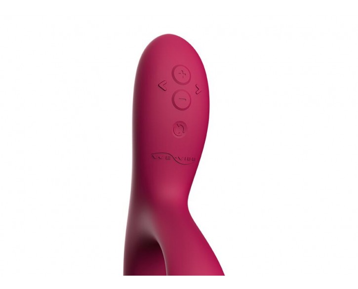 Смарт вібратор-кролик We-Vibe Nova Fuchsia, ергономічний, регульований кут нахилу стовбура