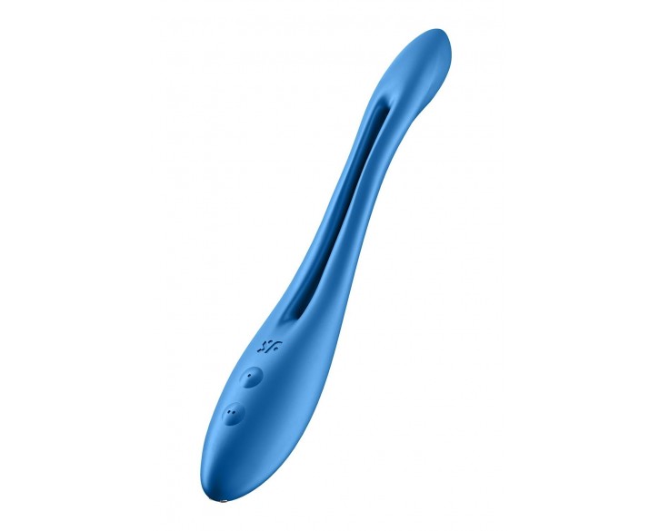 Універсальний гнучкий вібратор для пар Satisfyer Elastic Game Dark Blue