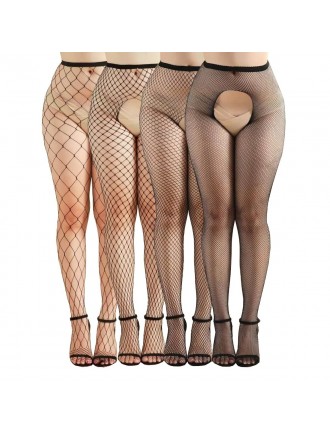 Комплект колготок JSY WW7040-open Black One Size (4 шт)