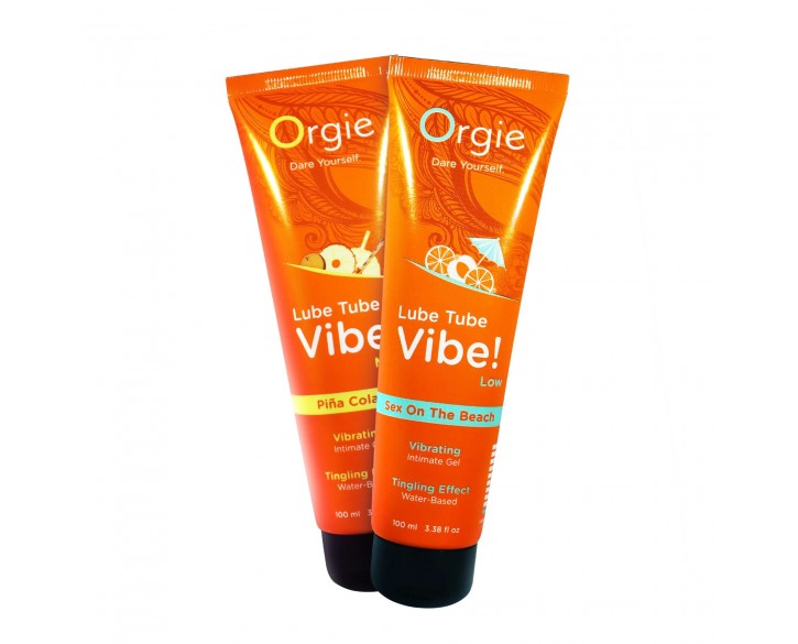 Вібролубрикант Orgie Lube Tube Vibe! Sex On The Beach 100 мл