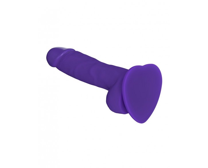 Реалістичний фалоімітатор Strap-On-Me SOFT REALISTIC DILDO Violet - Size S