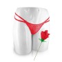 Мереживні трусики у вигляді троянди Fun Novelties Rose You Red