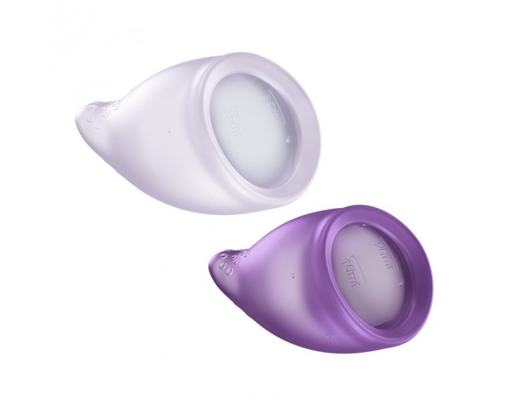 Набір менструальних чаш Fun Factory FUN CUP EXPLORE KIT, 2 шт, Multicolored Violet, об’єми 20 та 30 мл