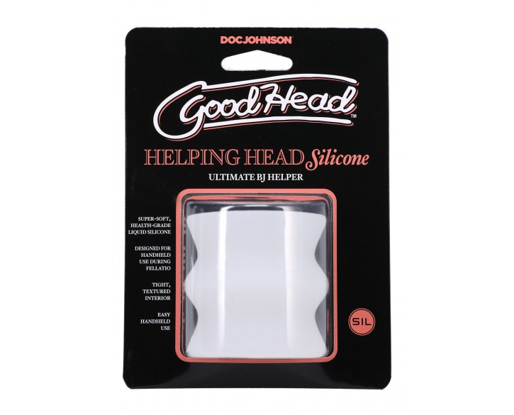Мастурбатор Doc Johnson GoodHead - Helping Head Silicone