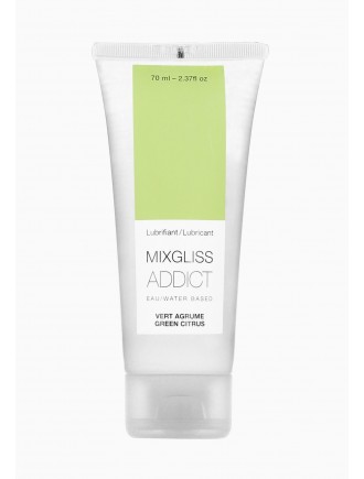 Лубрикант на водній основі MixGliss Addict Green Citrus (70 мл) Лайм