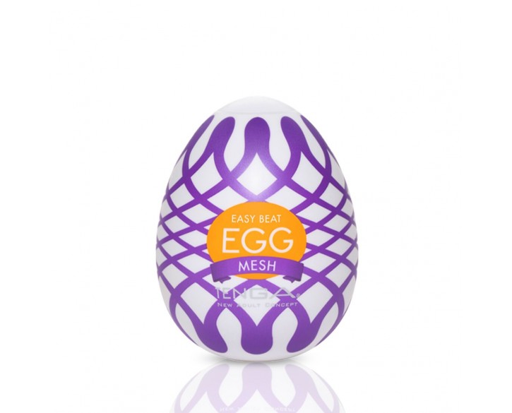 Мастурбатор-яйце Tenga Egg Mesh із сітчастим рельєфом