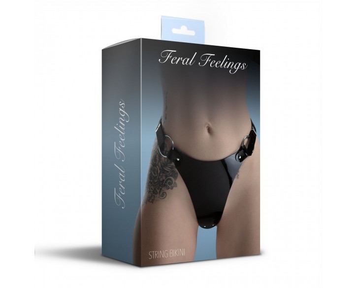 Трусики класичні Feral Feelings - String Bikini Black