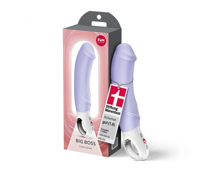 Вібратор для точки G Fun Factory BIG BOSS Purple, дуже потужний, 23,5 см