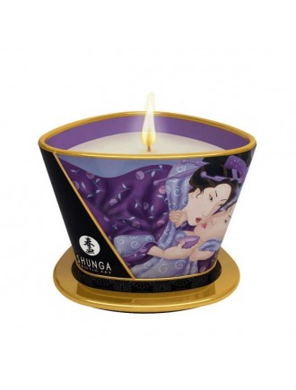 Масажна свічка Shunga Massage Candle – Exotic Fruits (170 мл) з афродизіаками