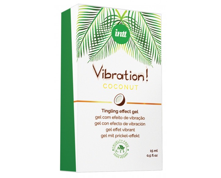 Рідкий вібратор Intt Vibration Coconut Vegan (15 мл)