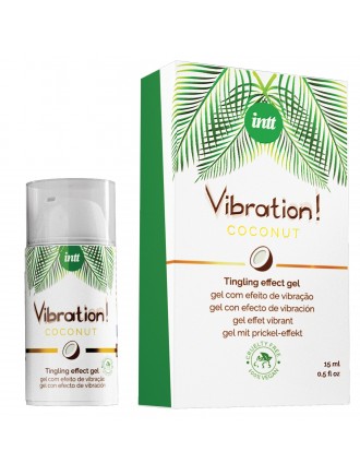 Рідкий вібратор Intt Vibration Coconut Vegan (15 мл)