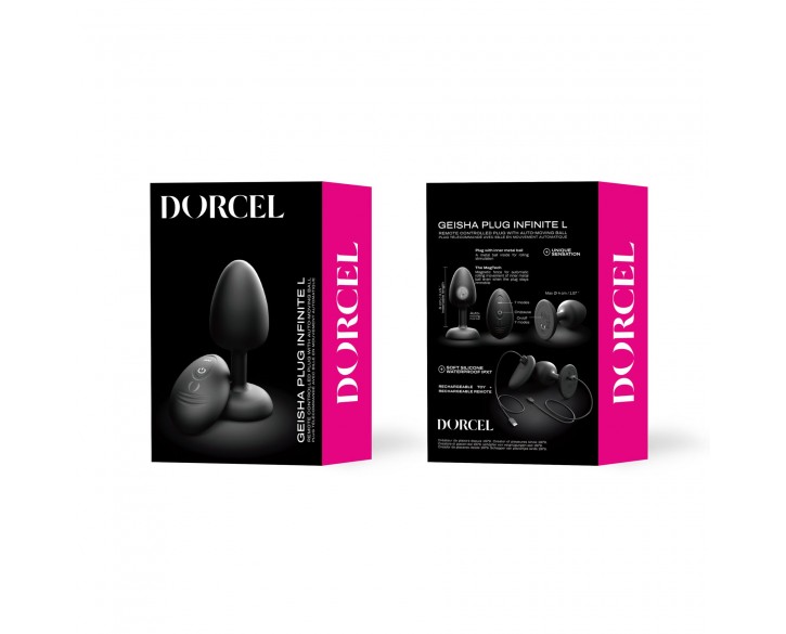 Анальна вібропробка Dorcel GEISHA PLUG INFINITE L