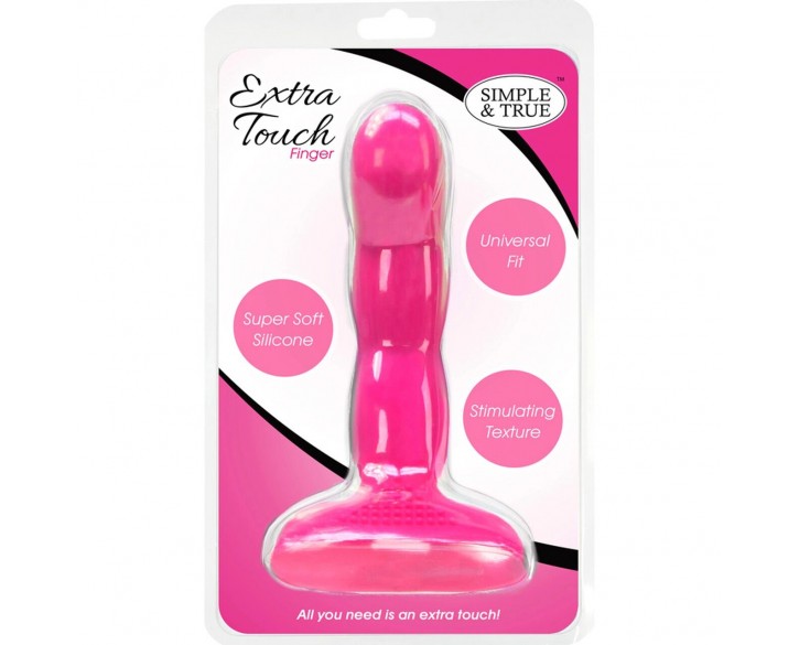 Насадка на палець Simple&True Extra Touch Finger Dong Pink