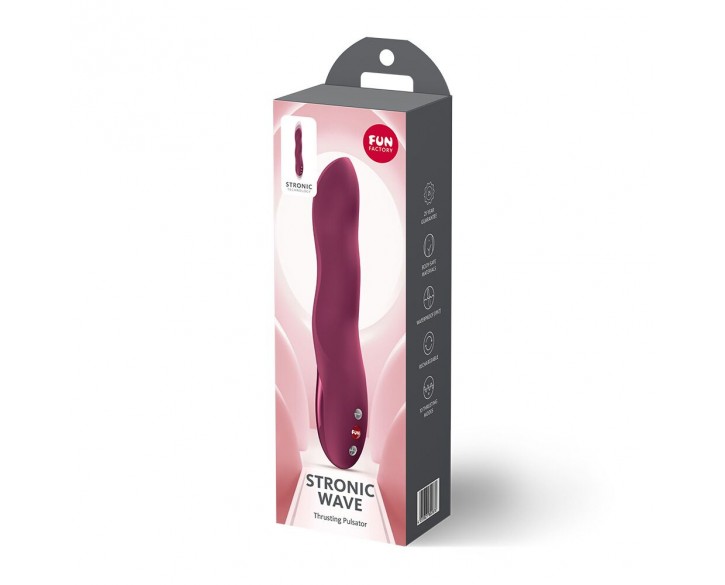 Пульсатор для точки G Fun Factory Stronic Wave Wine Red