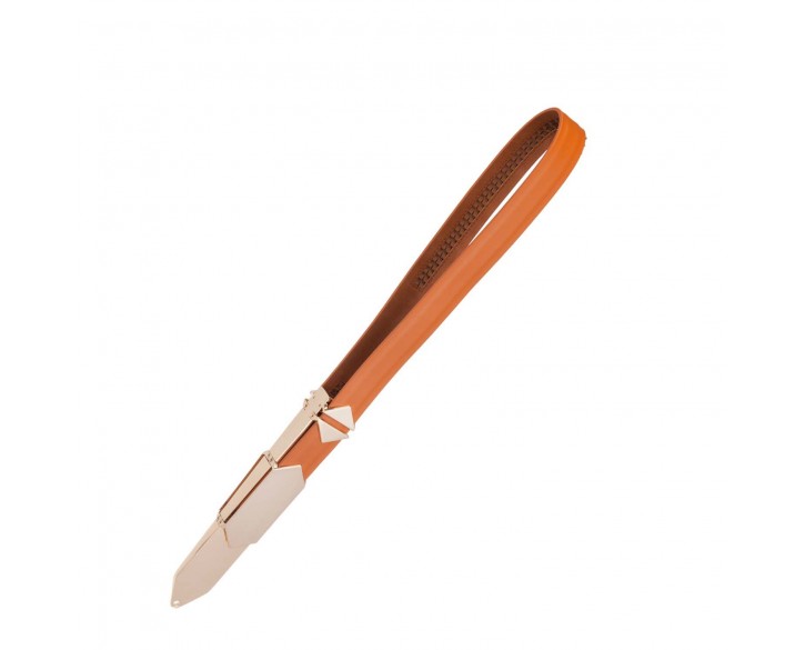 Регульована шльопалка LOCKINK Adjustable Slapper for Impact Play - Brown