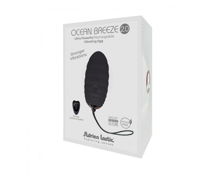 Виброяйце Adrien Lastic Ocean Breeze 2.0 Black