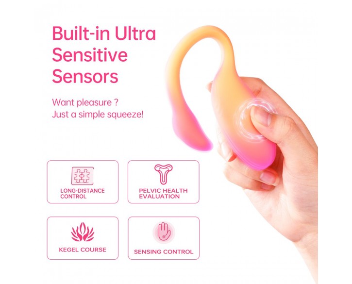 Смарт-віброяйце Magic Motion Flamingo Max Orange