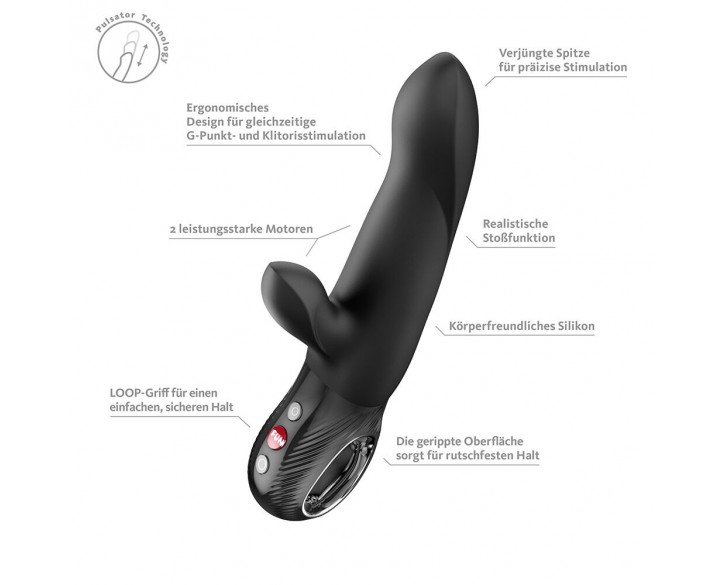 Пульсатор Fun Factory Bi Stronic Arc Black