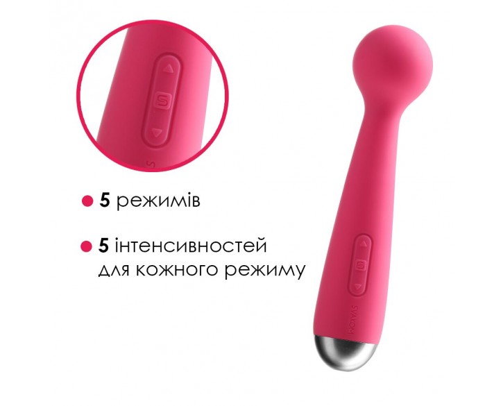 Вібромасажер з інтелектуальним режимом Svakom Mini Emma Plum Red