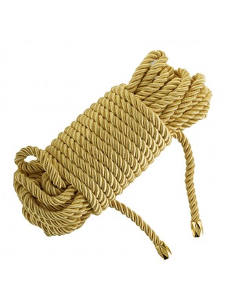 Мотузка для шибарі LOCKINK SEVANDA Shibari Pratice Rope Golden, 8 метрів