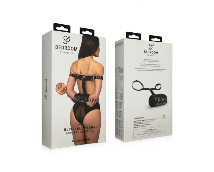 Фіксатор Bedroom Fantasies Blissfully Bound Arm Restraint Set - Black