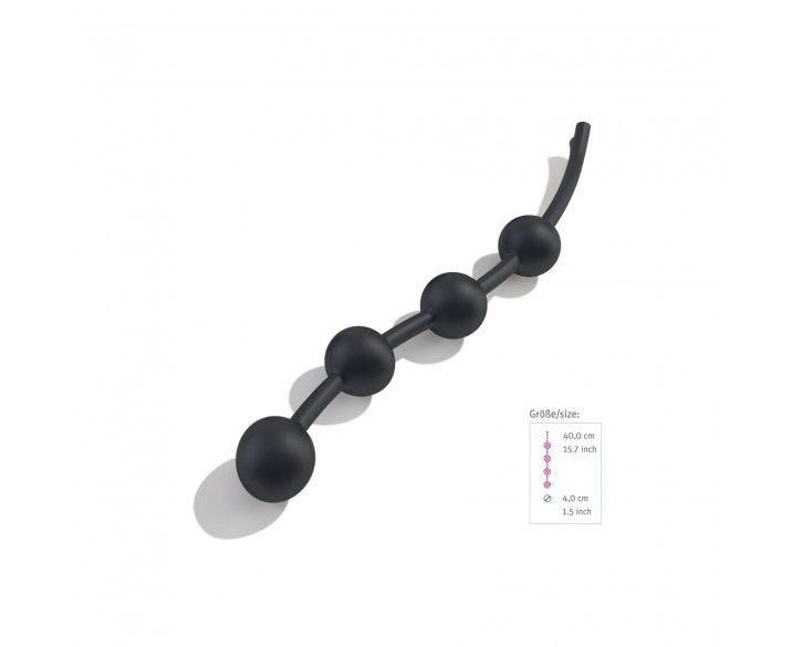 Анальні кульки Mystim Booty Garland L для електростимулятора