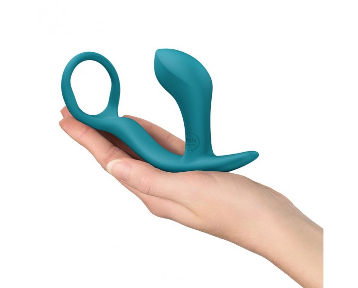 Анальна пробка з ерекційним кільцем Fun Factory BOOTIE RING Bottle Green