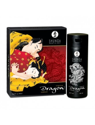 Стимулювальний крем для пар Shunga SHUNGA Dragon Cream (60 мл), ефект тепло-холод та поколювання