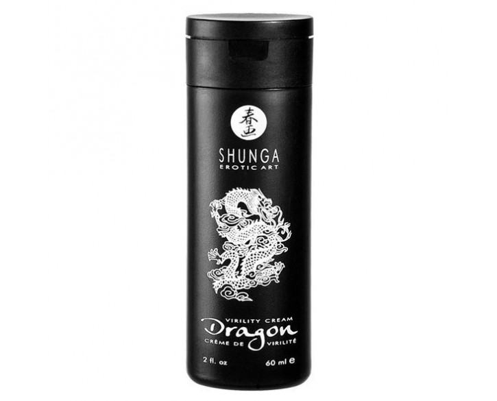 Стимулювальний крем для пар Shunga SHUNGA Dragon Cream (60 мл), ефект тепло-холод та поколювання