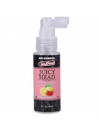 Зволожувальний спрей оральний Doc Johnson GoodHead – Juicy Head Dry Mouth Spray – Pink Lemonade 59мл