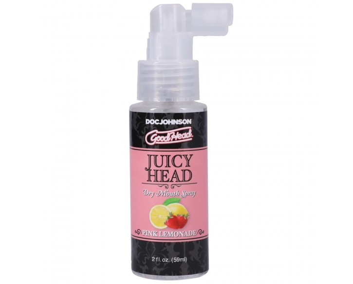 Зволожувальний спрей оральний Doc Johnson GoodHead – Juicy Head Dry Mouth Spray – Pink Lemonade 59мл