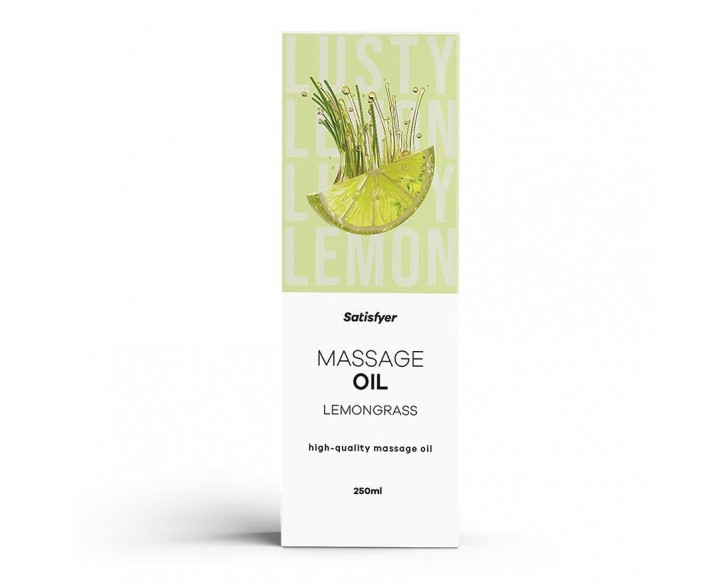 Масажна олія Satisfyer Massage Oil Lemongrass 250 мл