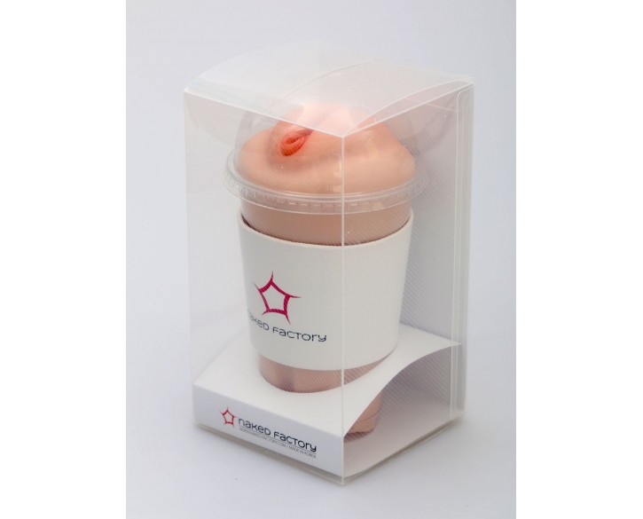 Мастурбатор-вагіна Naked Factory Cup Sleeve V–1, наскрізний