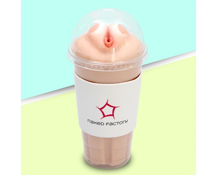Мастурбатор-вагіна Naked Factory Cup Sleeve V–1, наскрізний