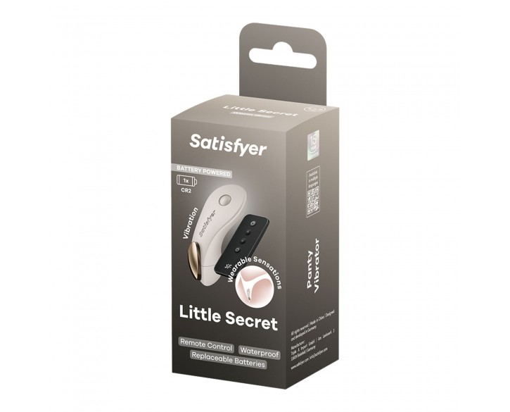Вібратор у трусики Satisfyer Little Secret Battery Series з пультом ДК