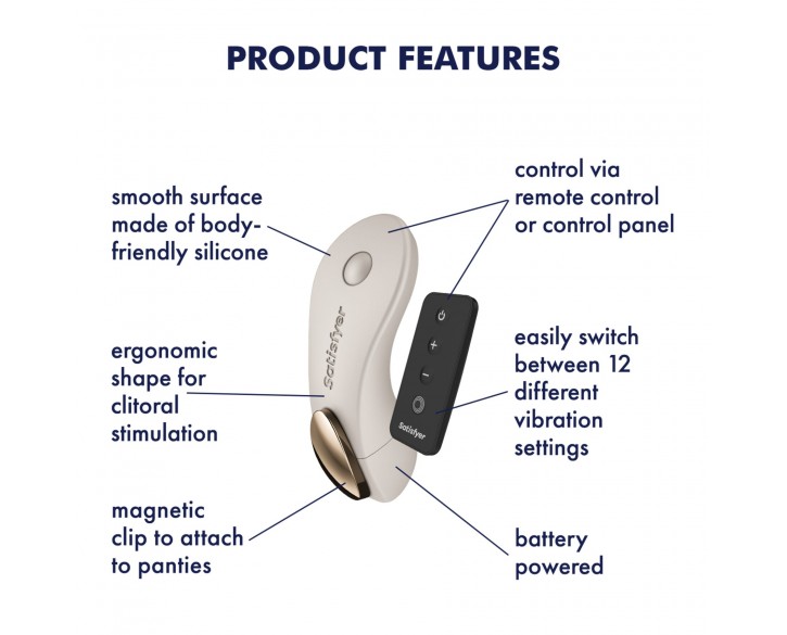 Вібратор у трусики Satisfyer Little Secret Battery Series з пультом ДК